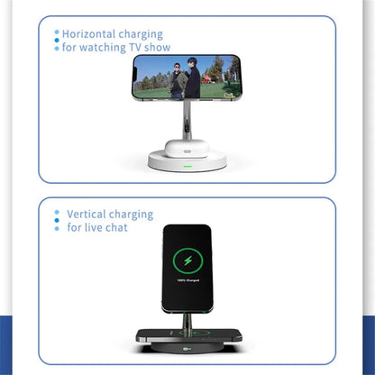 15W Wireless Charging Station Stand