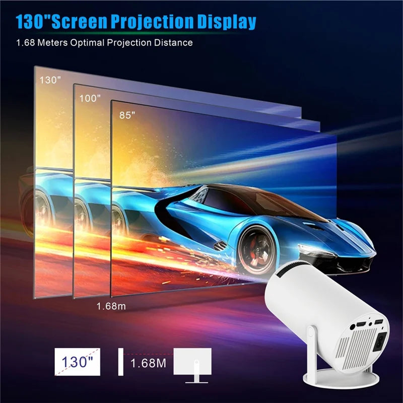 HY300 Pro Android Projector