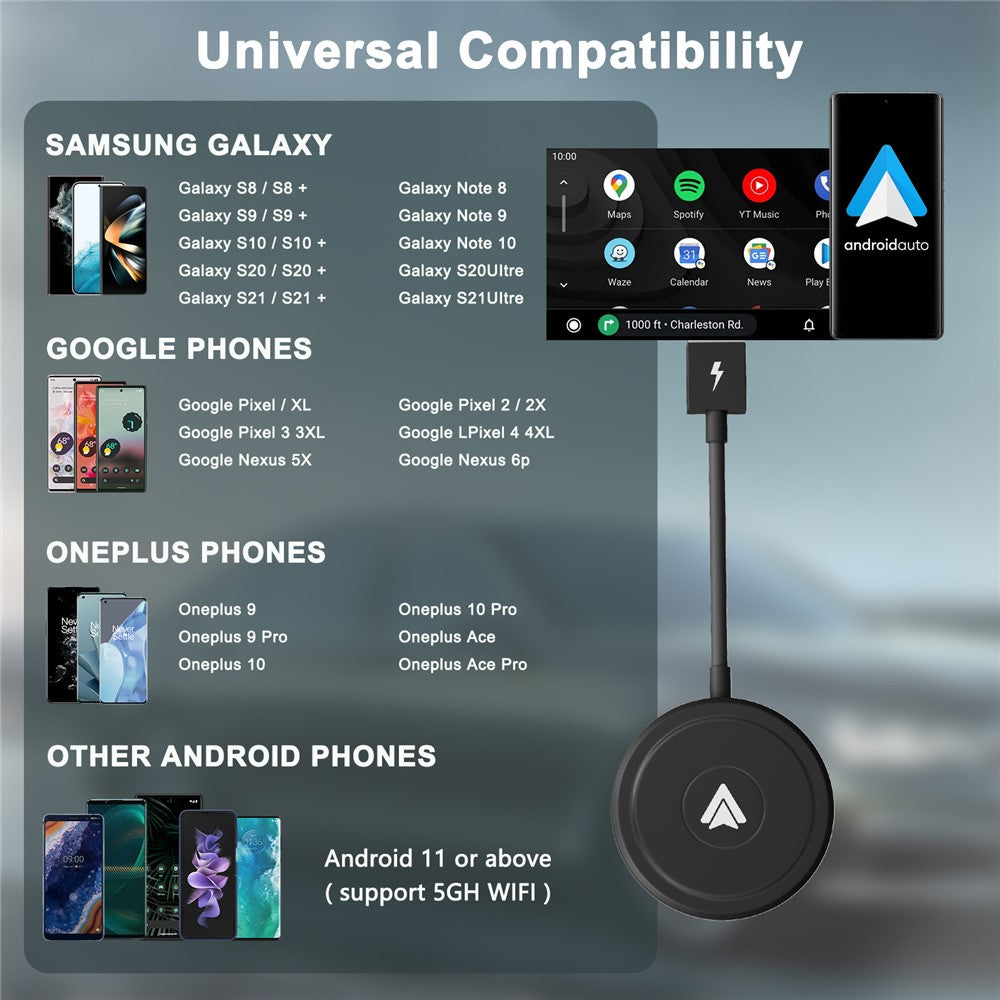 Wireless CarPlay Android Auto Adapter
