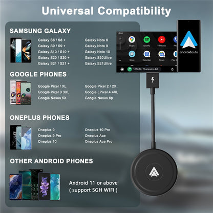 Wireless CarPlay Android Auto Adapter
