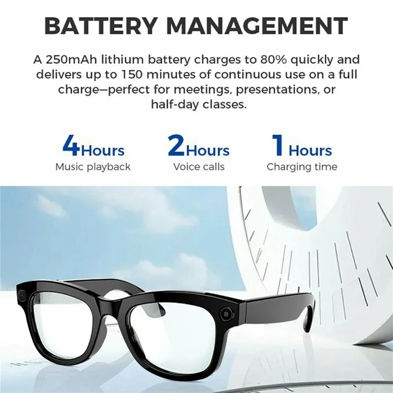 Smart Bluetooth Audio Glasses